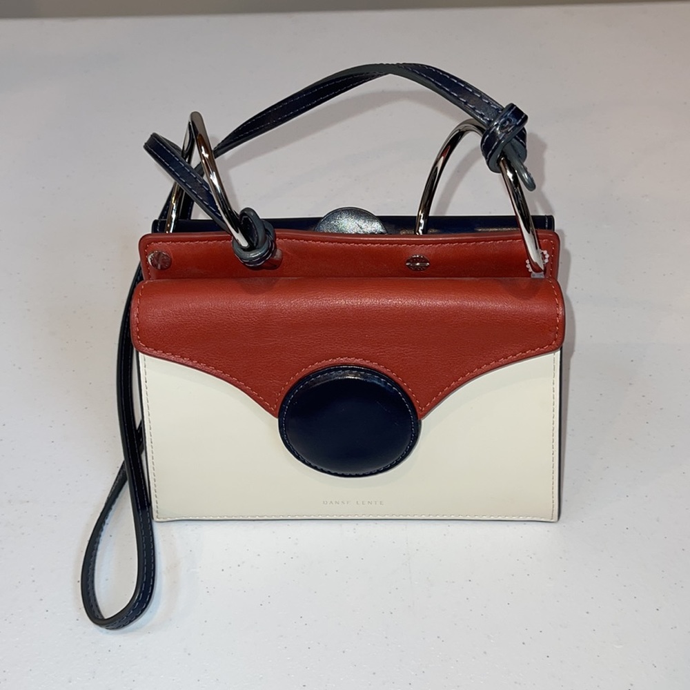 Cream Crossbody Bag with Structured Design